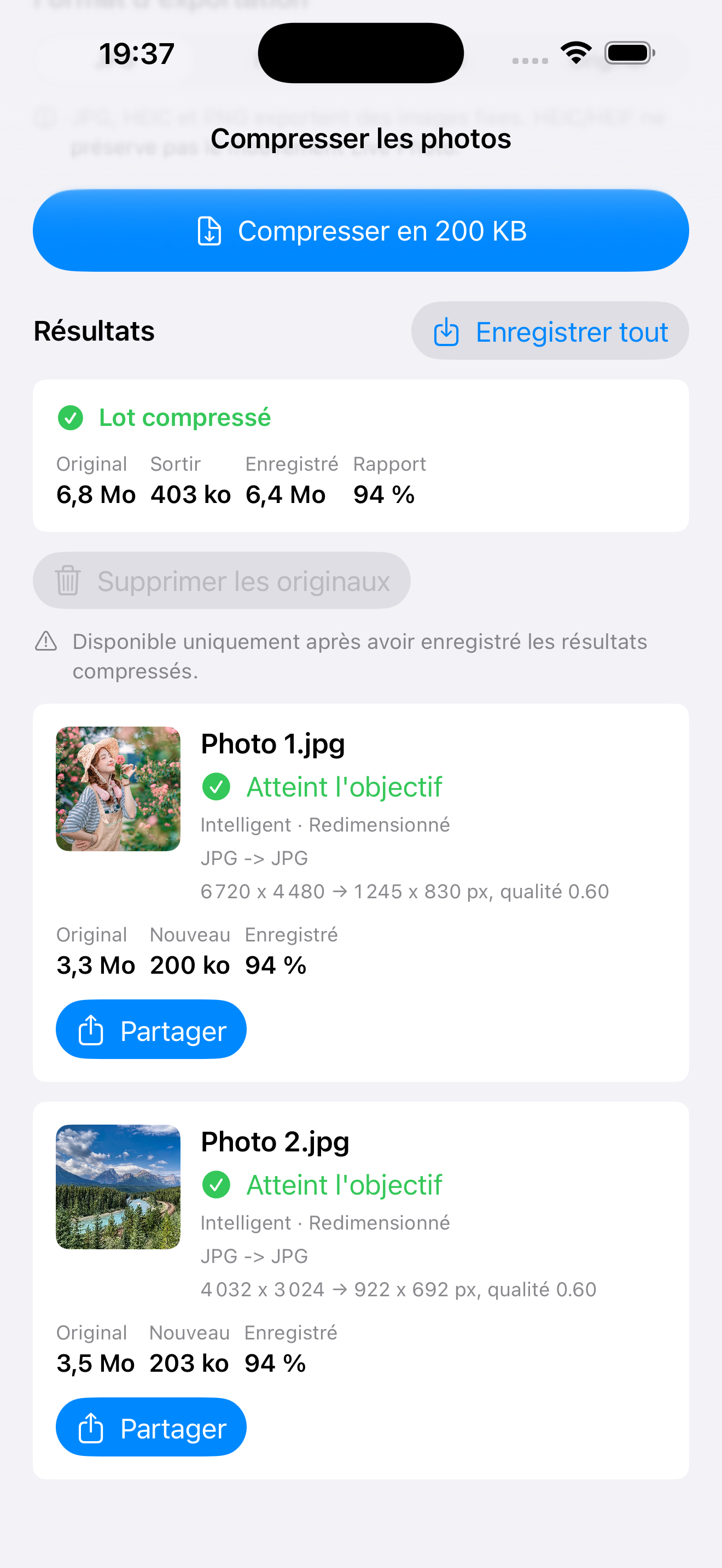 Lot et partage