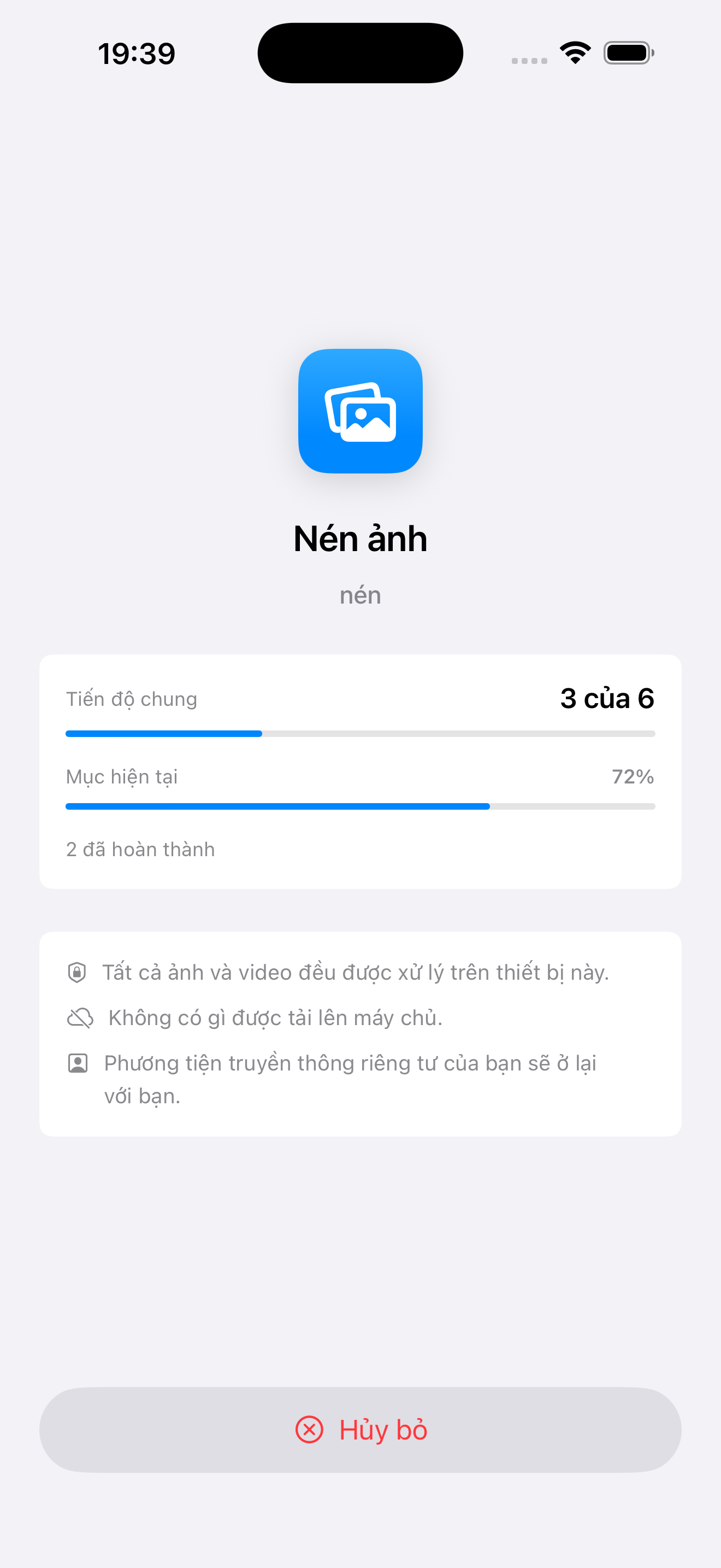 Xử lý riêng tư trên thiết bị