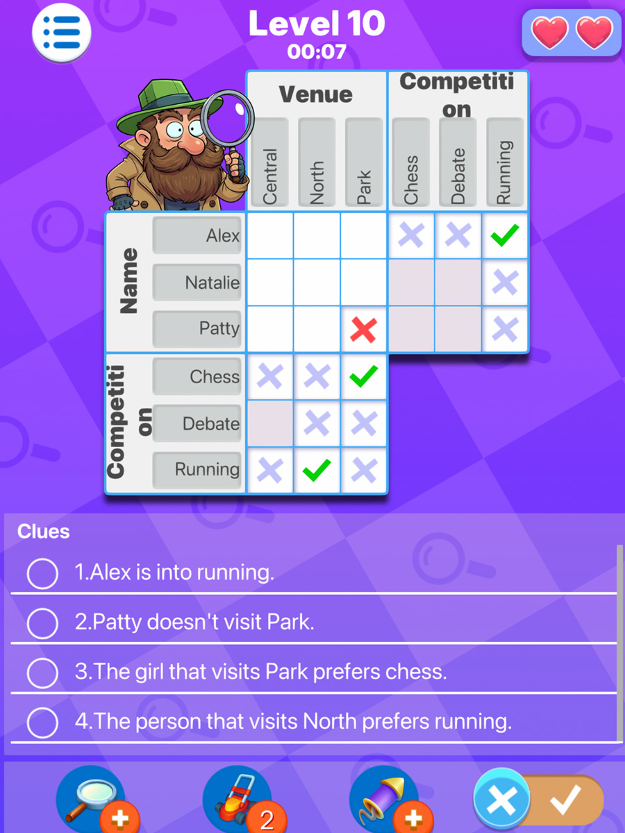 Logic Puzzle Quest: Brain Game
